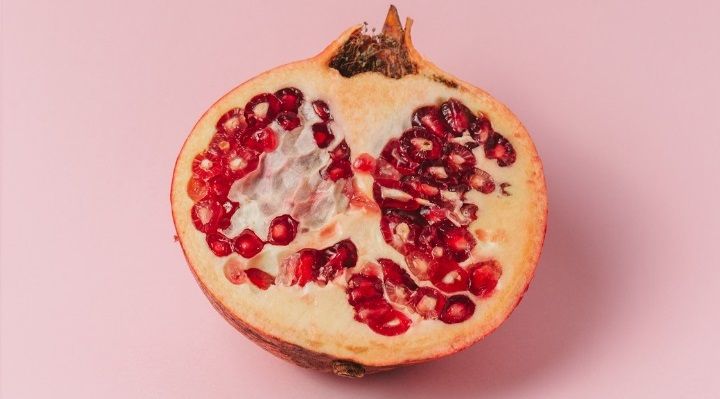 Granada como fuente de antioxidantes recomendada durante la ovulación en escalada