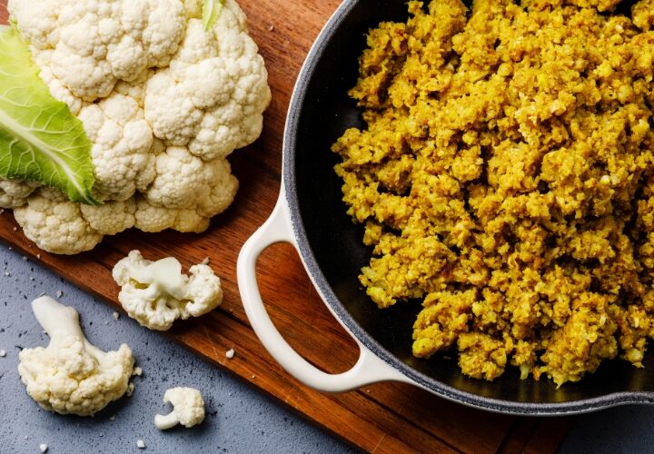 Coliflor estilo chino