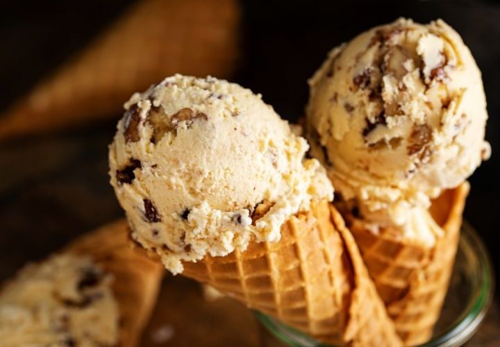 Helado de cookie dought